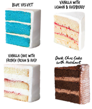 Load image into Gallery viewer, Roses & Roses Cake