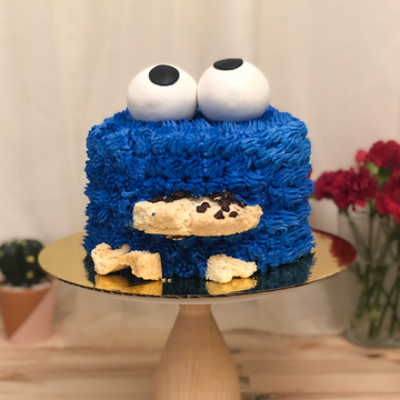 Cookie Monster Cake
