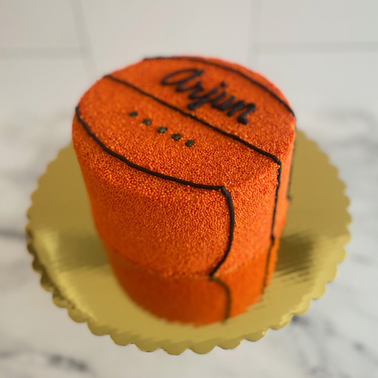 Basketball Smash Cake