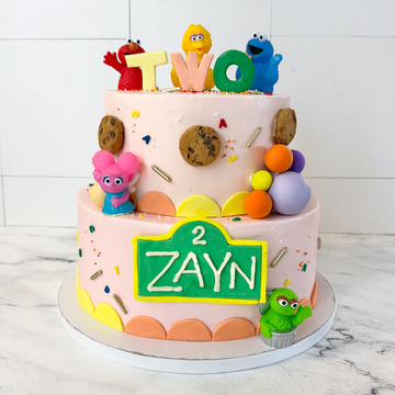 Sesame St Cake
