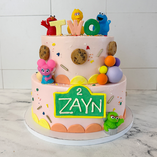 Sesame St Cake