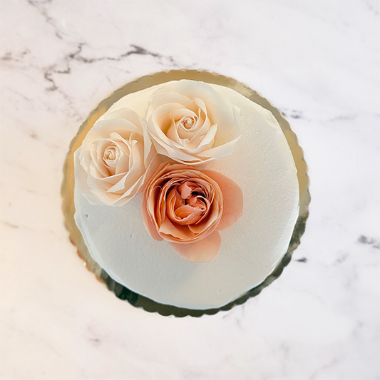 Clouds & Posies Cake - RUSH