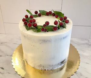 Custom Holiday Cake