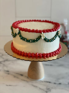 Custom Holiday Cake