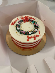 Custom Holiday Cake