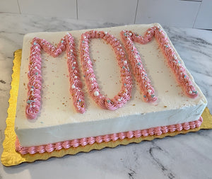 Custom Sheet Cake