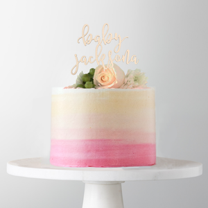 Custom Wedding Cakes