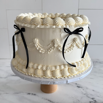 Victorian Bows Cake