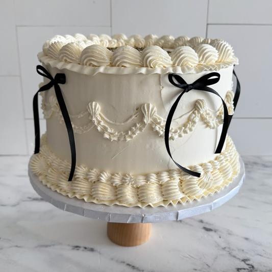 Victorian Bows Cake