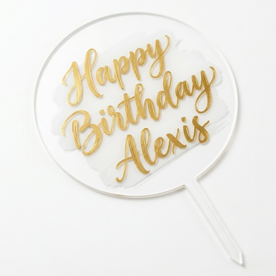 Custom Cake Sign | The Evercake NYC