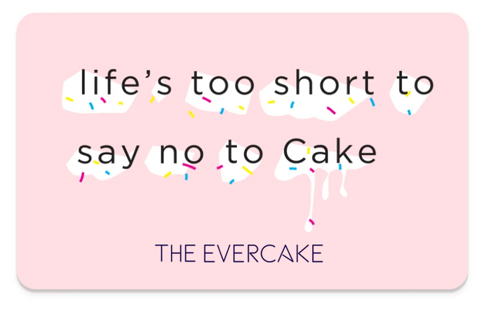 The Evercake Giftcard